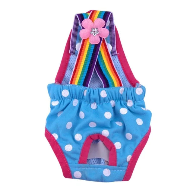 Female Dogs Underwear Sanitary Diaper Washable Shorts