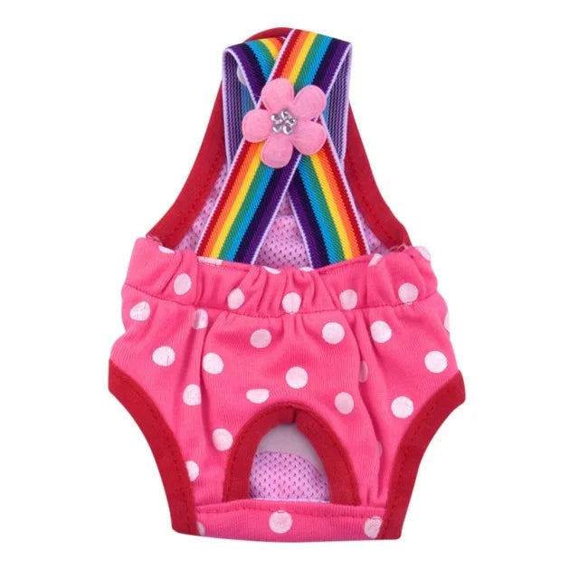 Female Dogs Underwear Sanitary Diaper Washable Shorts