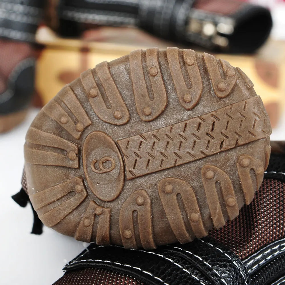 Cotton-padded Martin Boots for Big Dogs