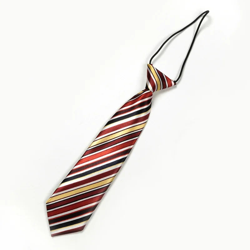 100pcs Large Dog Bow Ties Neckties Adjustable Dog Ties Stripes Plaid Medium Big Dog Bowties
