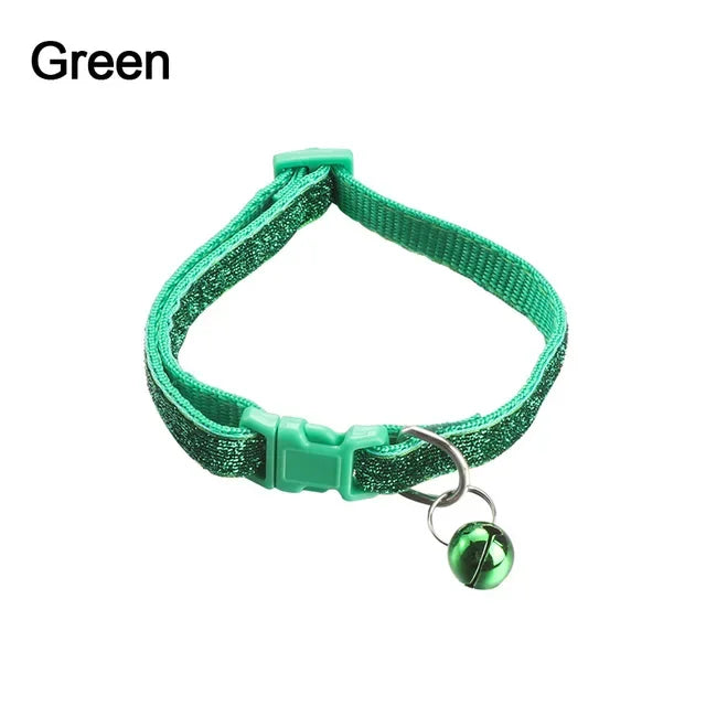 1 PC Colorful Bell Pendant Adjustable Dog and Cat Collars