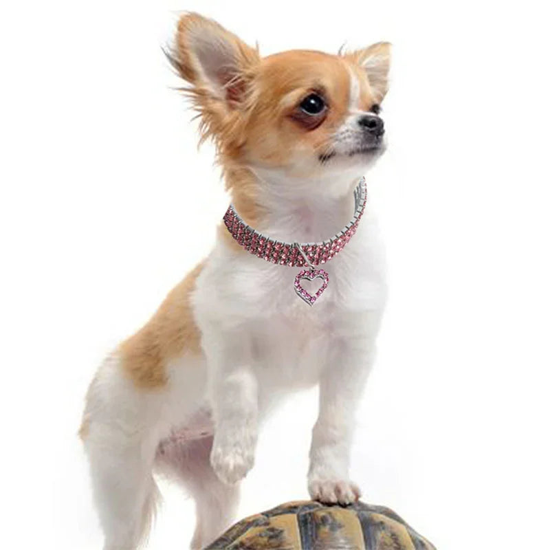 Bling Rhinestone Dog Collar