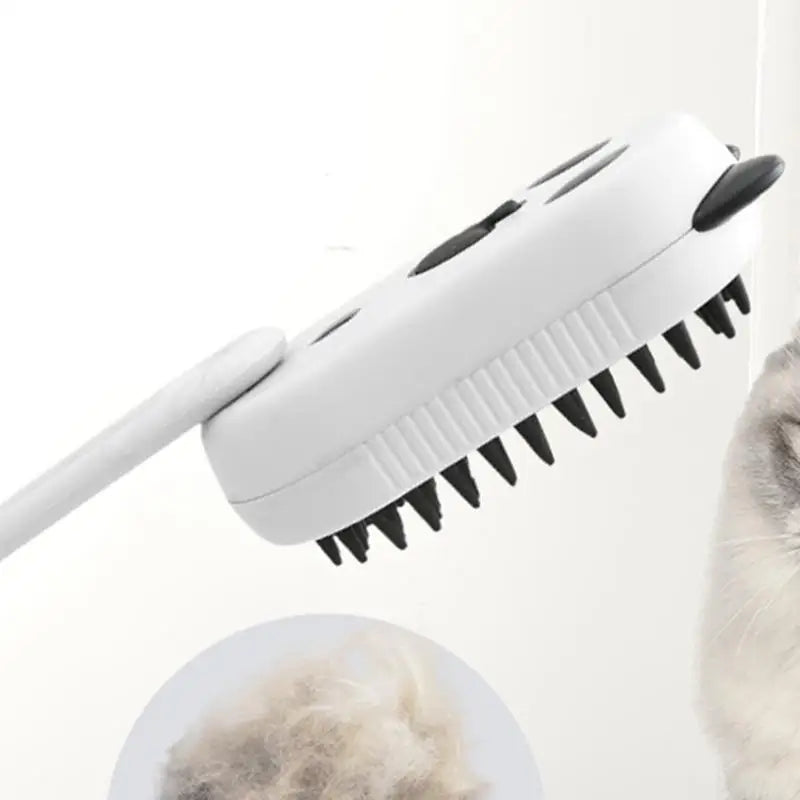 Steamy Dog and Cat Brush 4-in-1 Hair Removal