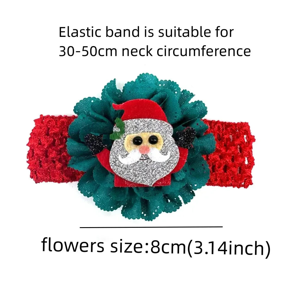 Christmas Pet Accessories for Small, Middle and Large Bows