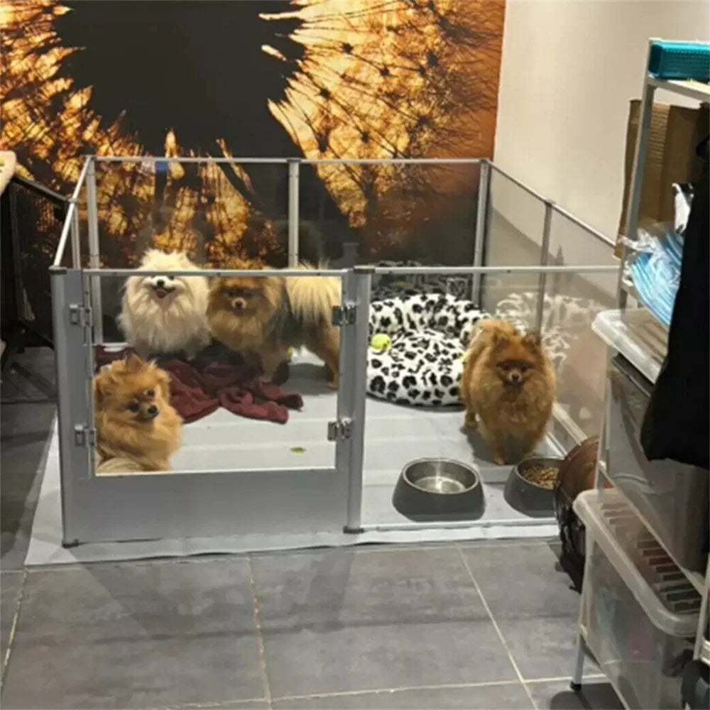 1 Pc Large Acrylic Dog Playpen