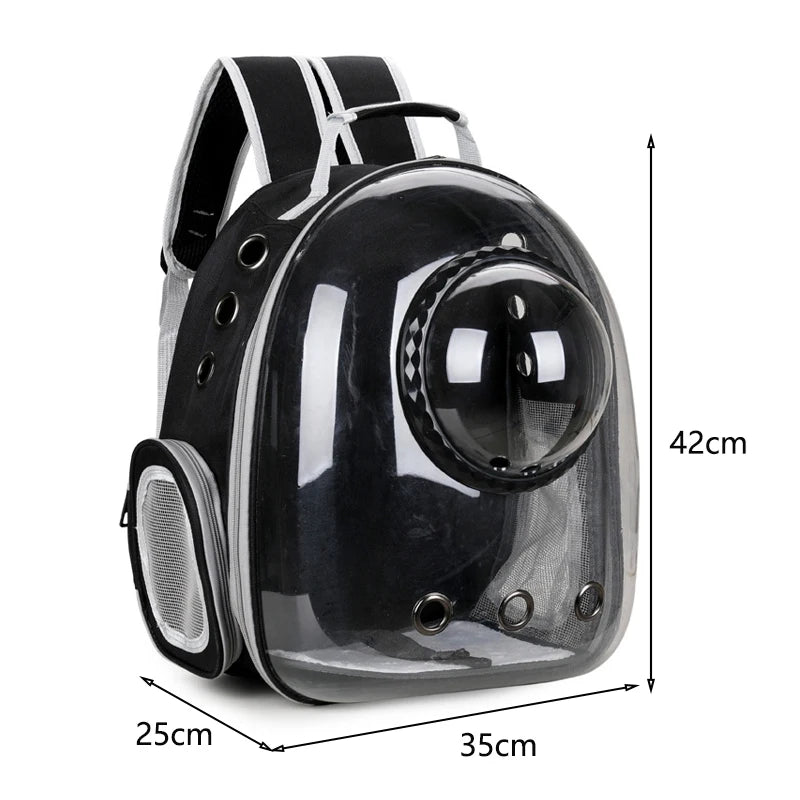 Pet Cat Breathable Portable Transparent Backpack