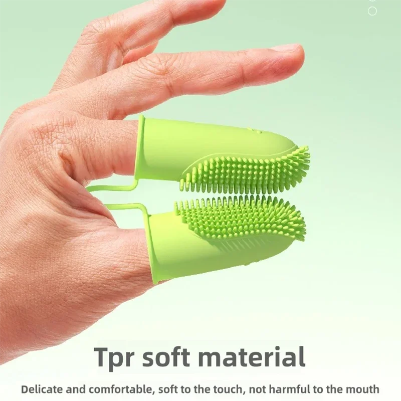 Cleaning Finger Toothbrush for Dogs