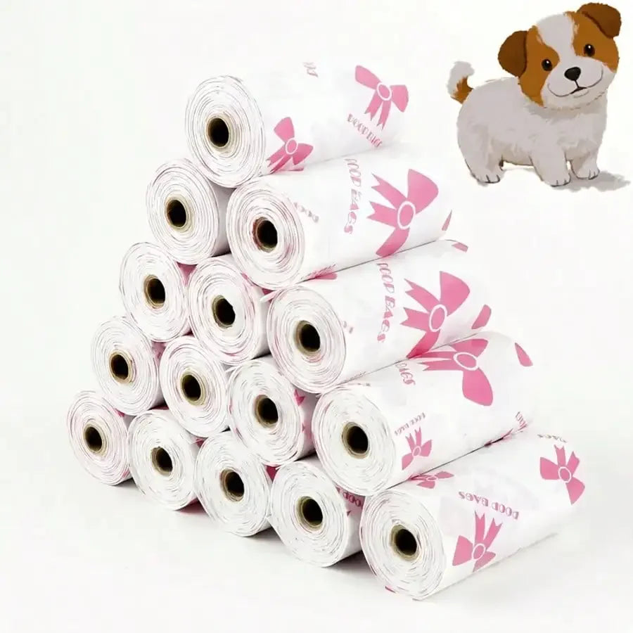 180 Count Super Thick Dog Poop Bags