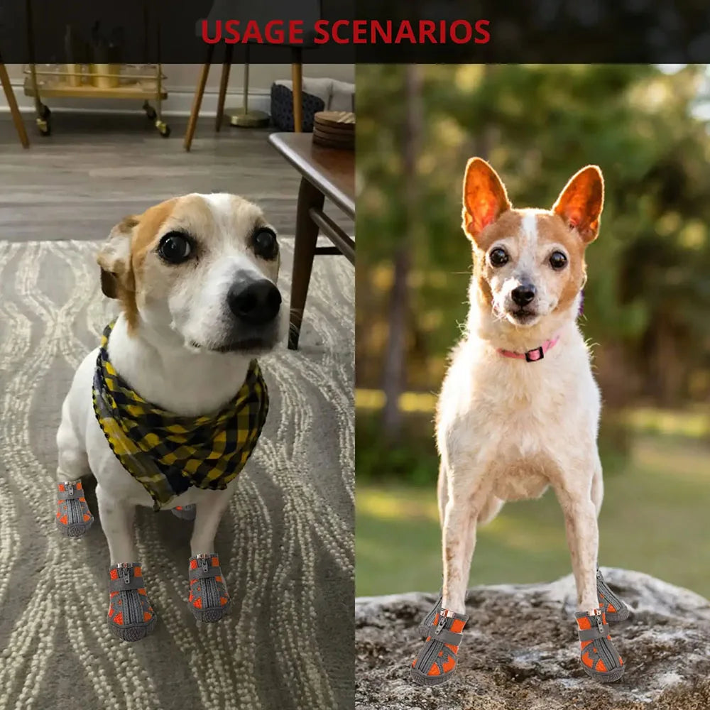 Anti Slip Shoes Waterproof for Small Dogs