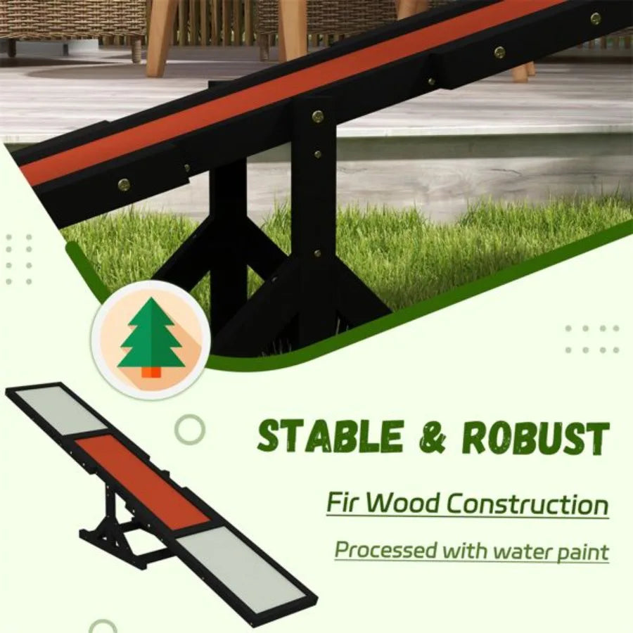 Dog Agility Ramp Pet Seesaw