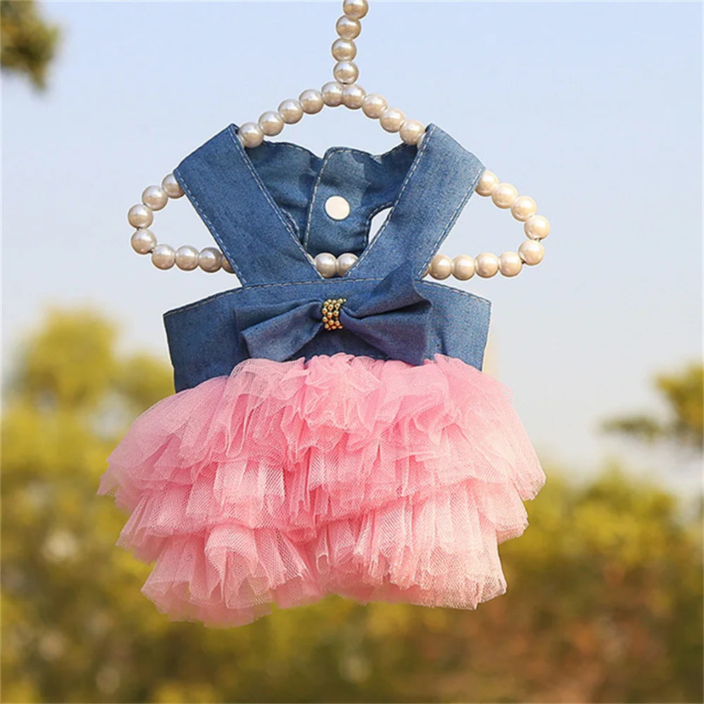 Puppy Lace Summer skirt Dress