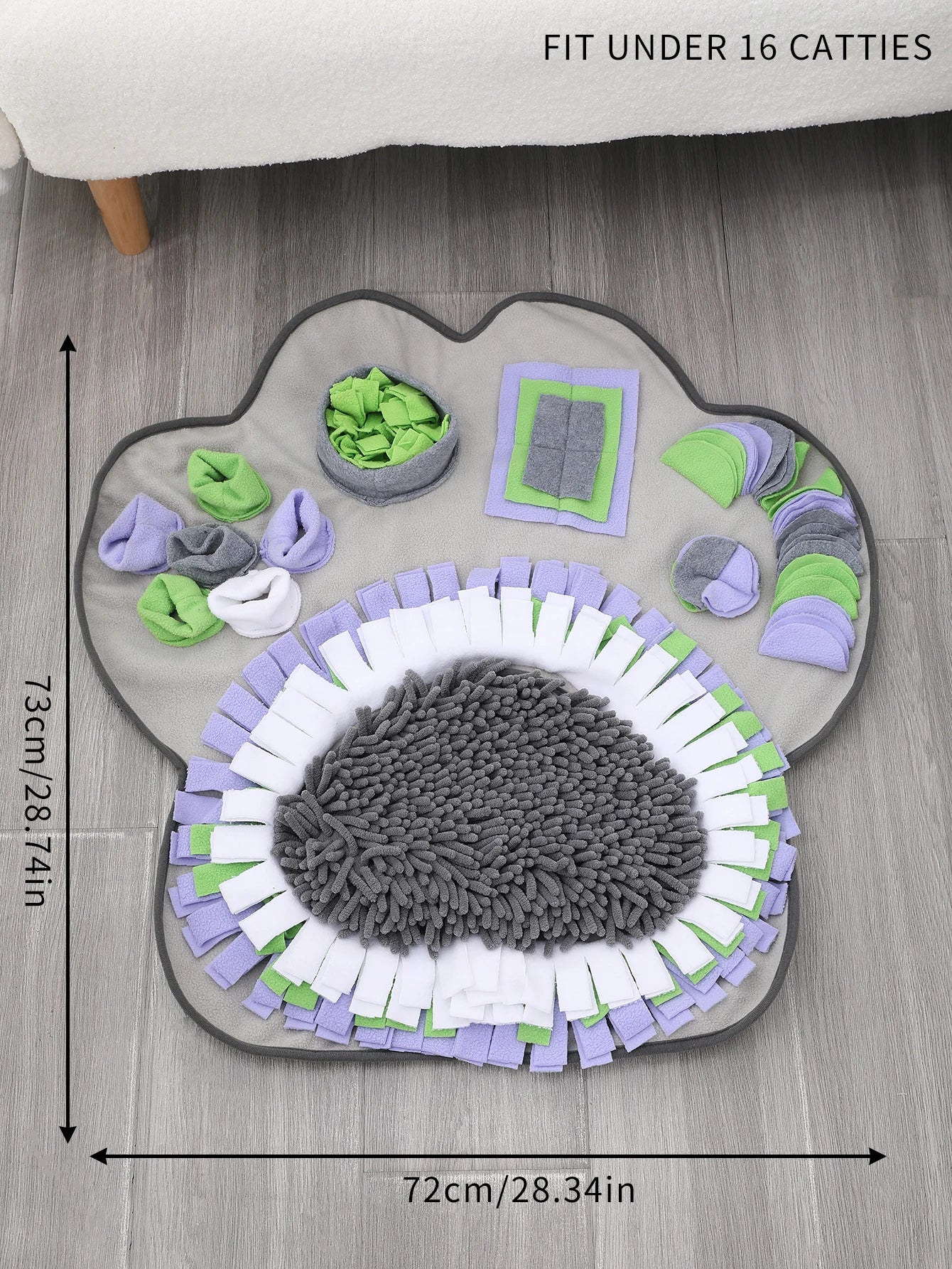 Dog Claw Personalized Patterns Snuffle Blanket