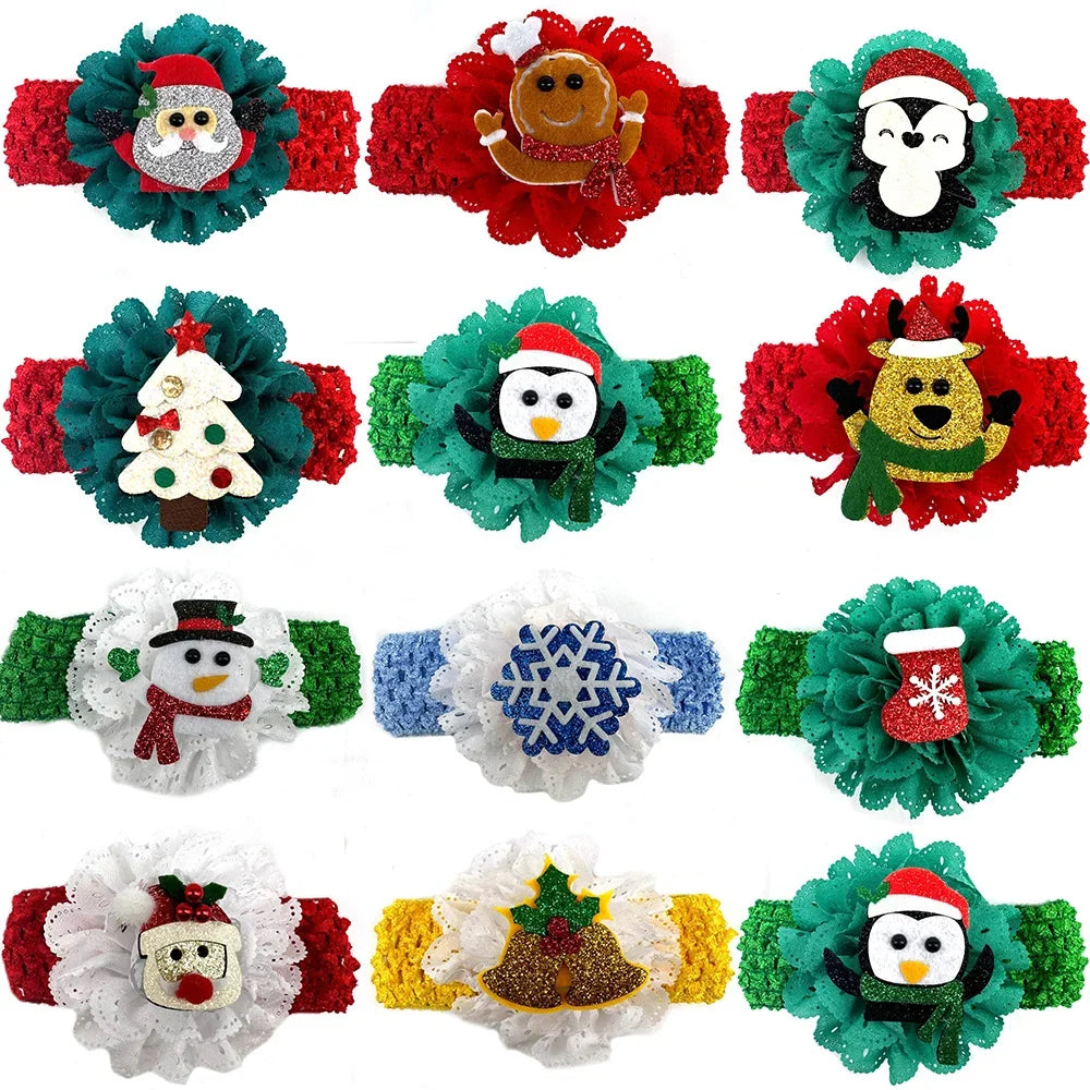 Christmas Pet Accessories for Small, Middle and Large Bows