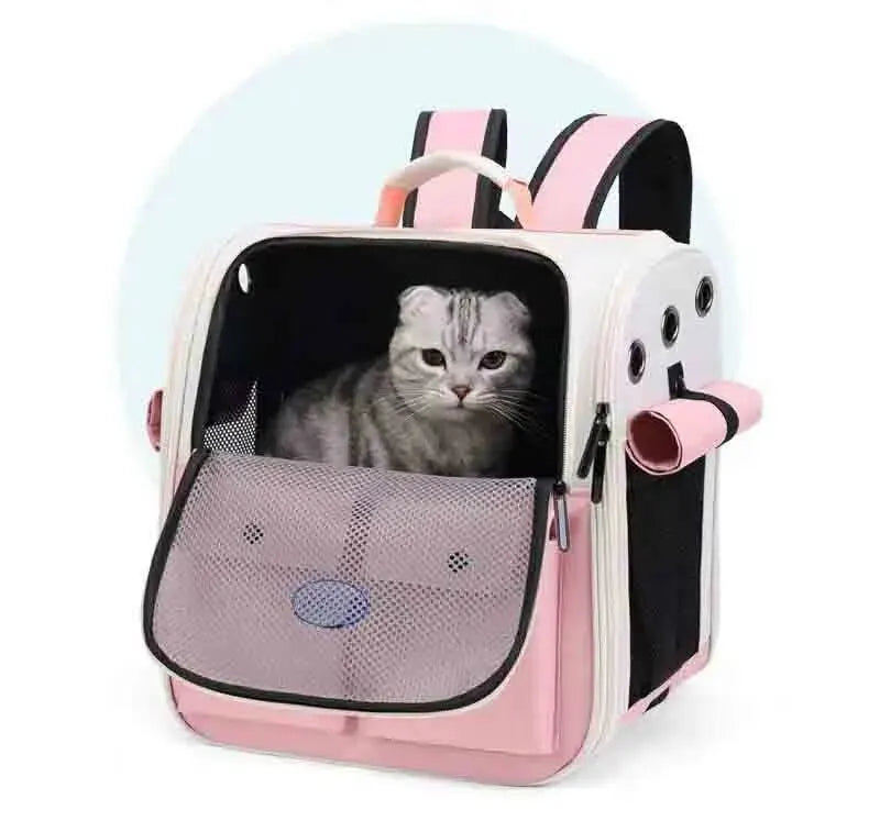 Cat Carrier Backpack Adjustable Strap
