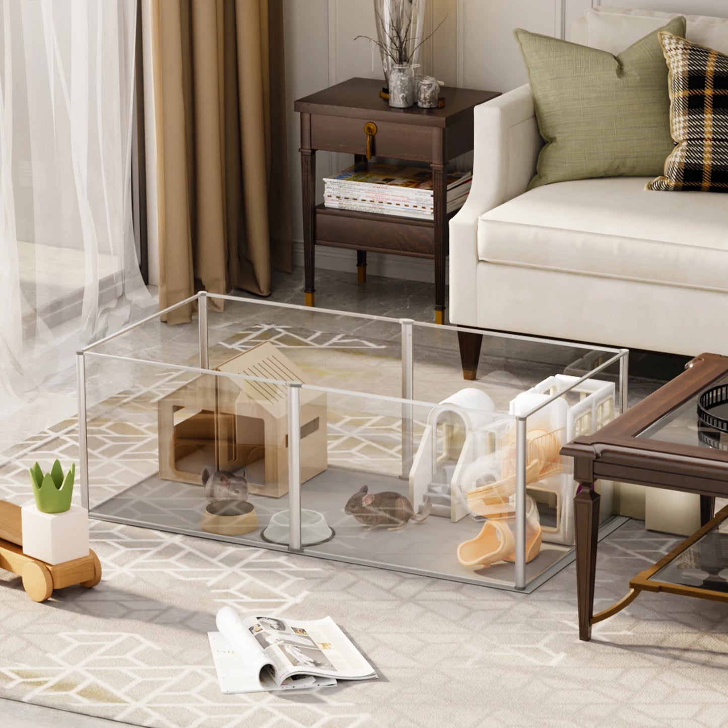 Indoor Waterproof Puppy Crate