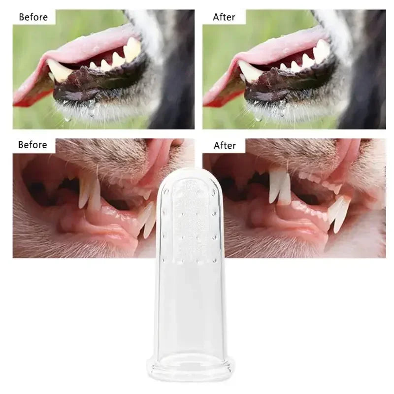 Pet Soft Finger Toothbrush