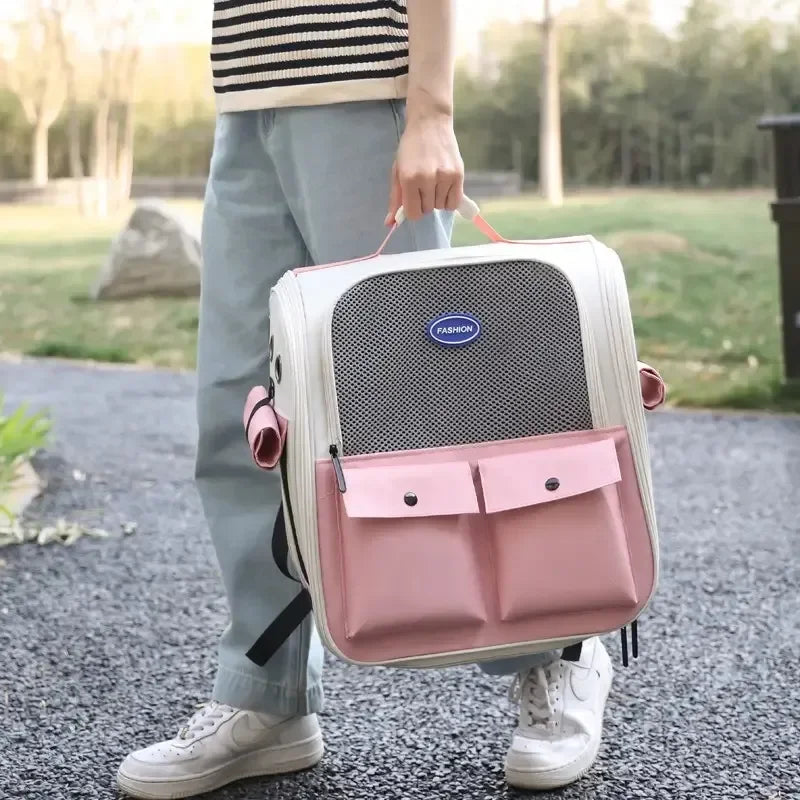 Cat Carrier Backpack Adjustable Strap