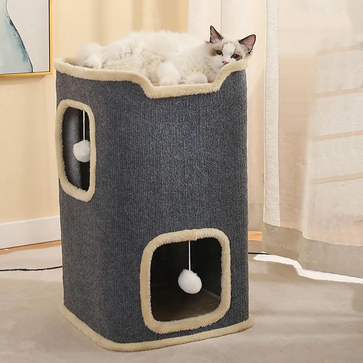 Cat Cave for Indoor Cats