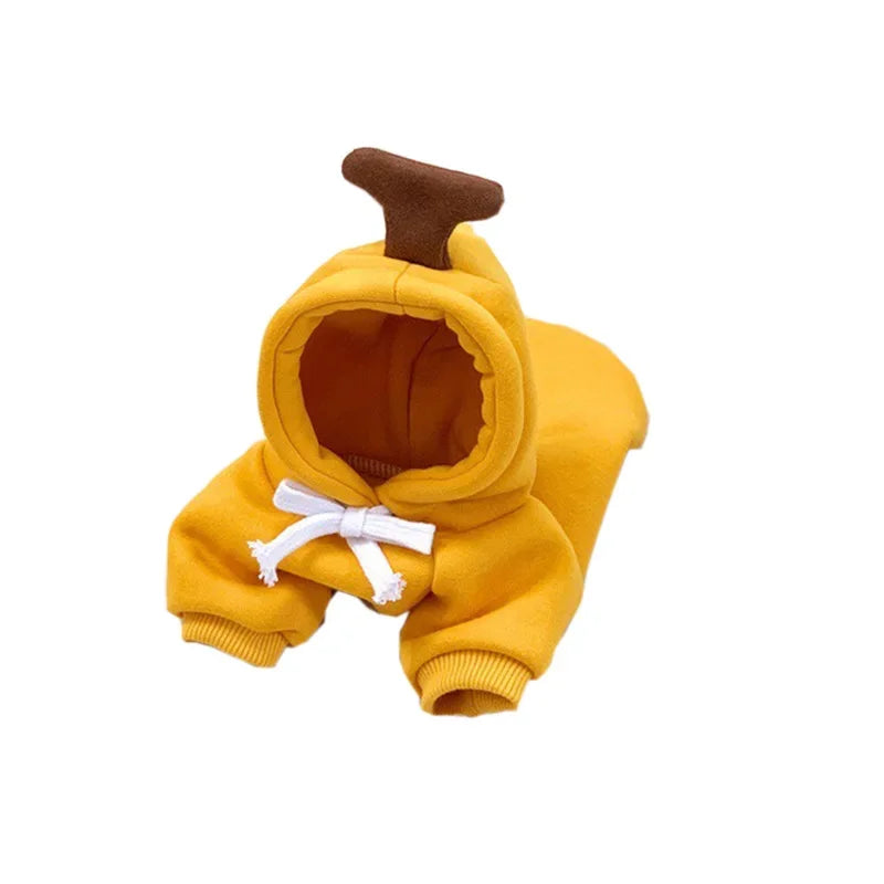 Winter Pet Hoodie Sweater Costume Washable