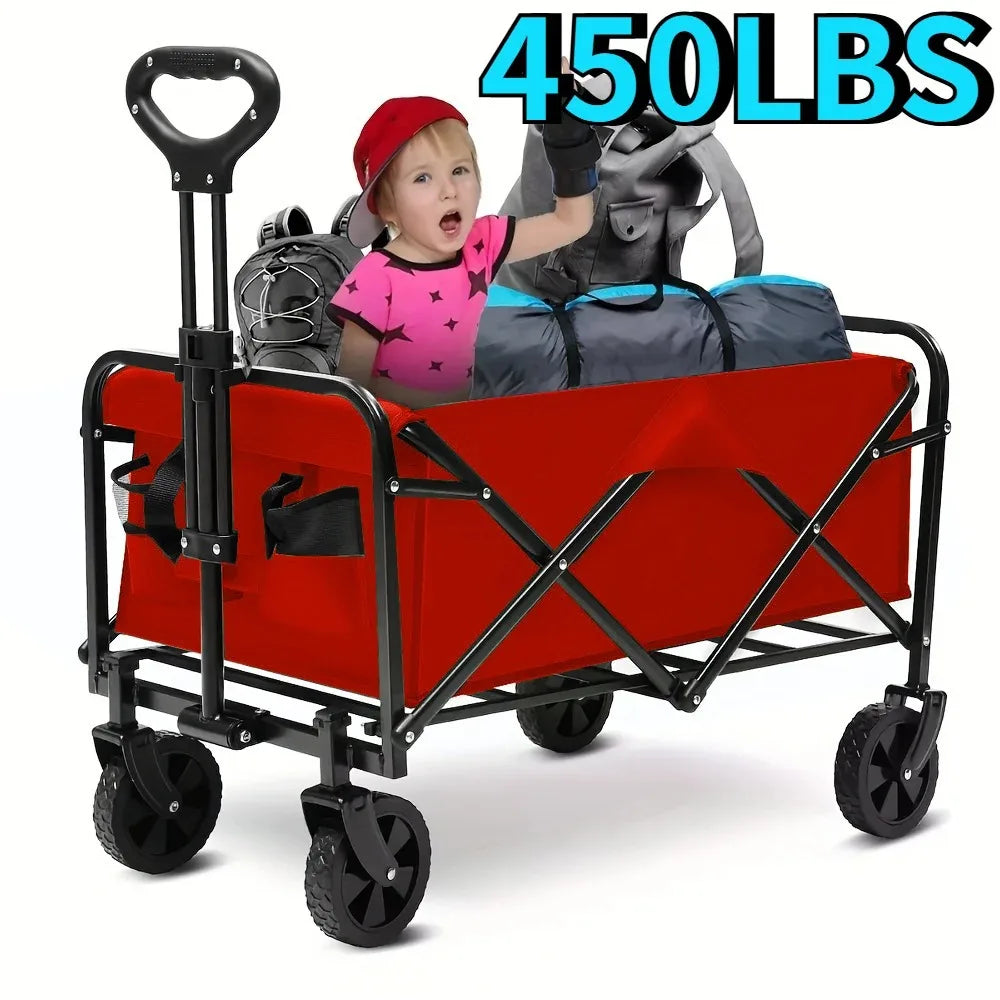 Wagon Cart Fordable Heavy Duty Utility Cart for Supplies
