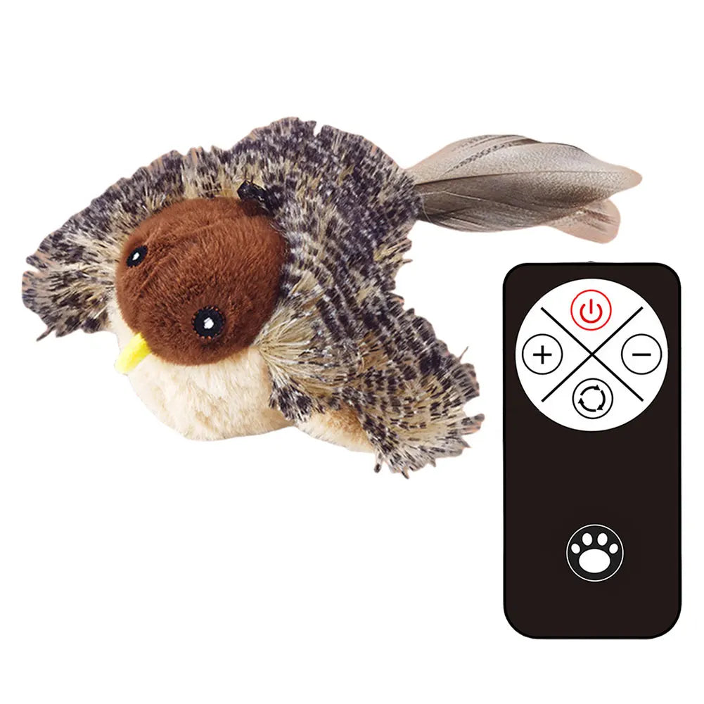 Interactive Cat Flying Bird Toy