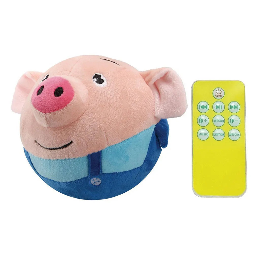 Electronic Pet Toy Music Vibration Bouncing Jump Ball