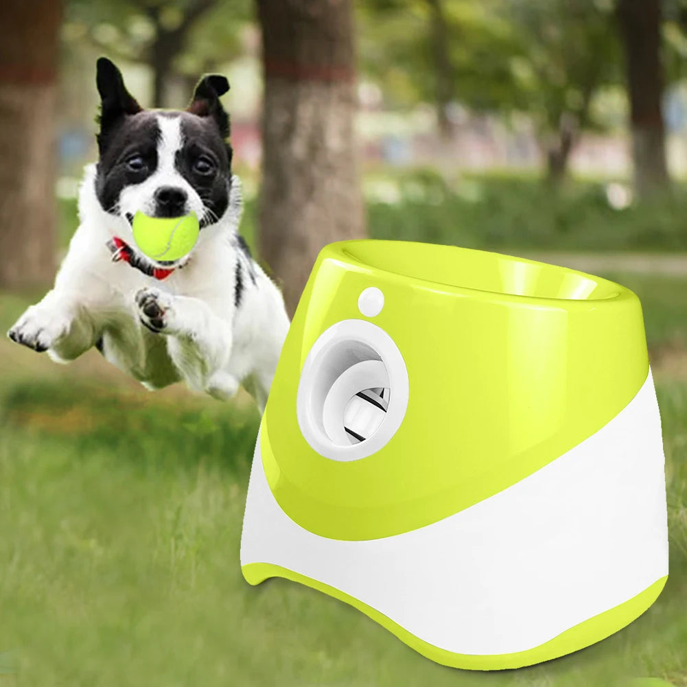 Automatic Dog Ball Launcher Automatic Pet Dogs Chase Toy Ball Launcher Dog Toy Dog Tennis Automatic Launcher Pet Interactive Toy