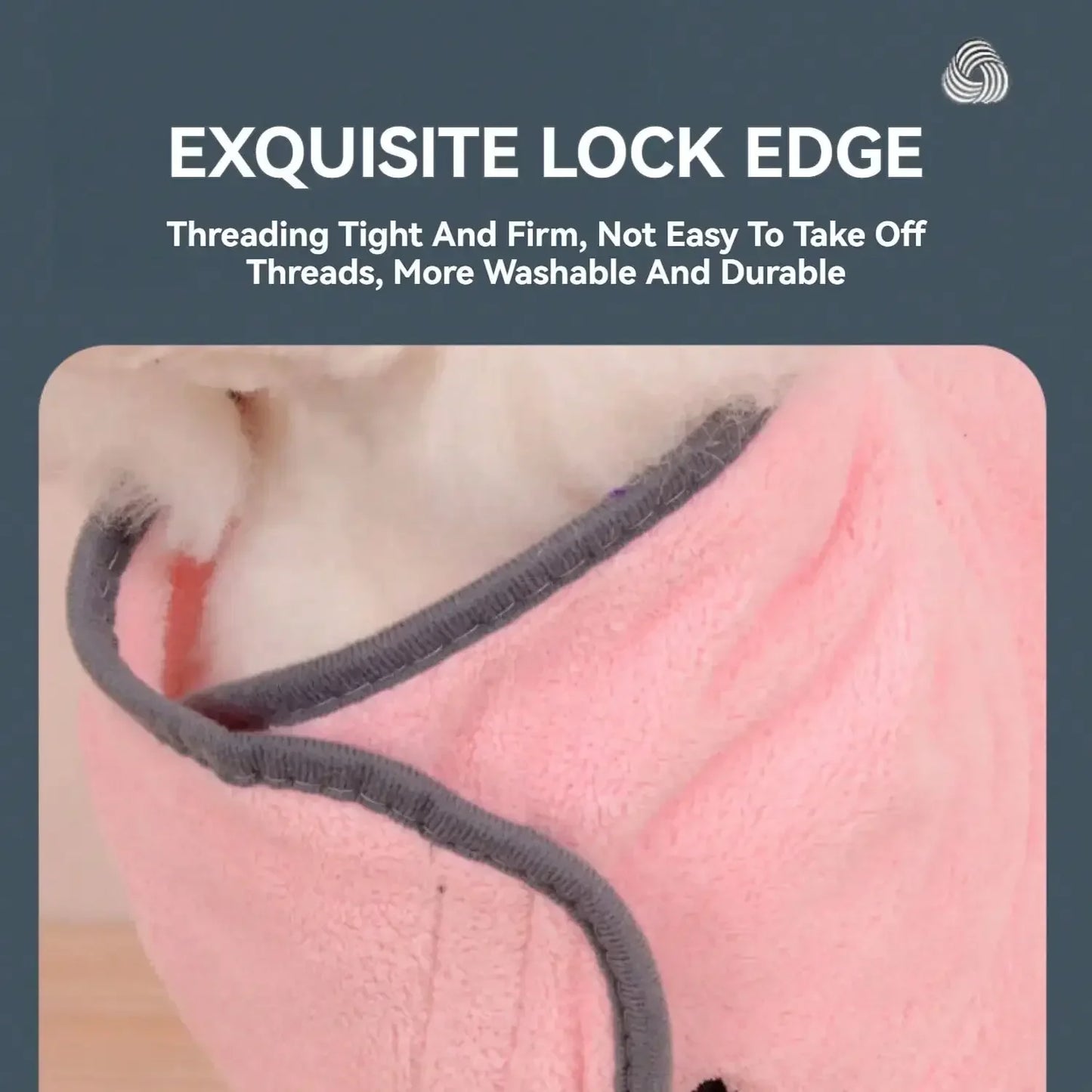 Dog Bathrobe Super Absorbent Dry Hair Quickly