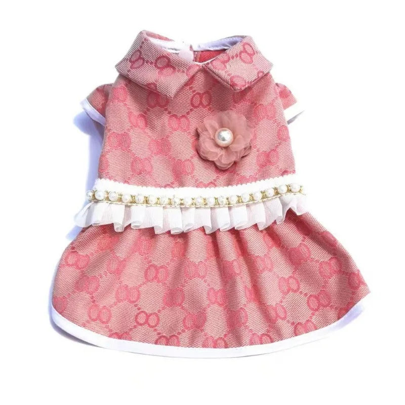 Pet Spring Clothing for Small and Medium-sized Dog Dress