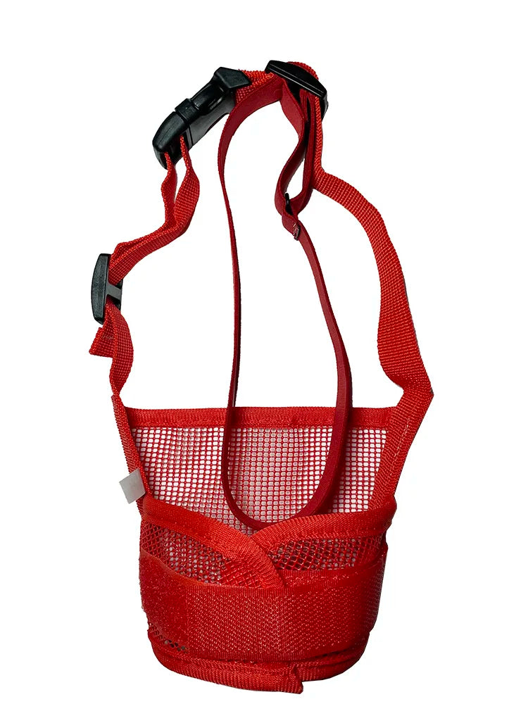 Anti-Detachment Dog Leash Muzzle
