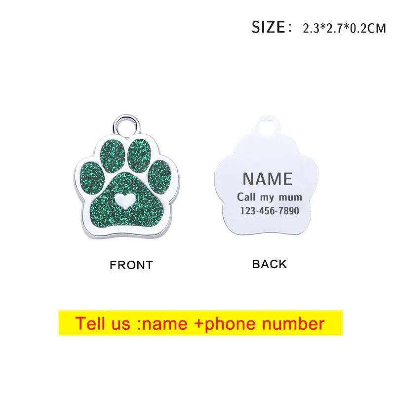 Custom Logo Personalized Pet Tag