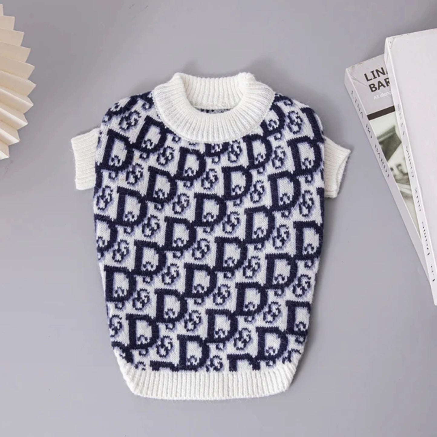 Winter Luxury Pet Sweater High Elastic Double Layer