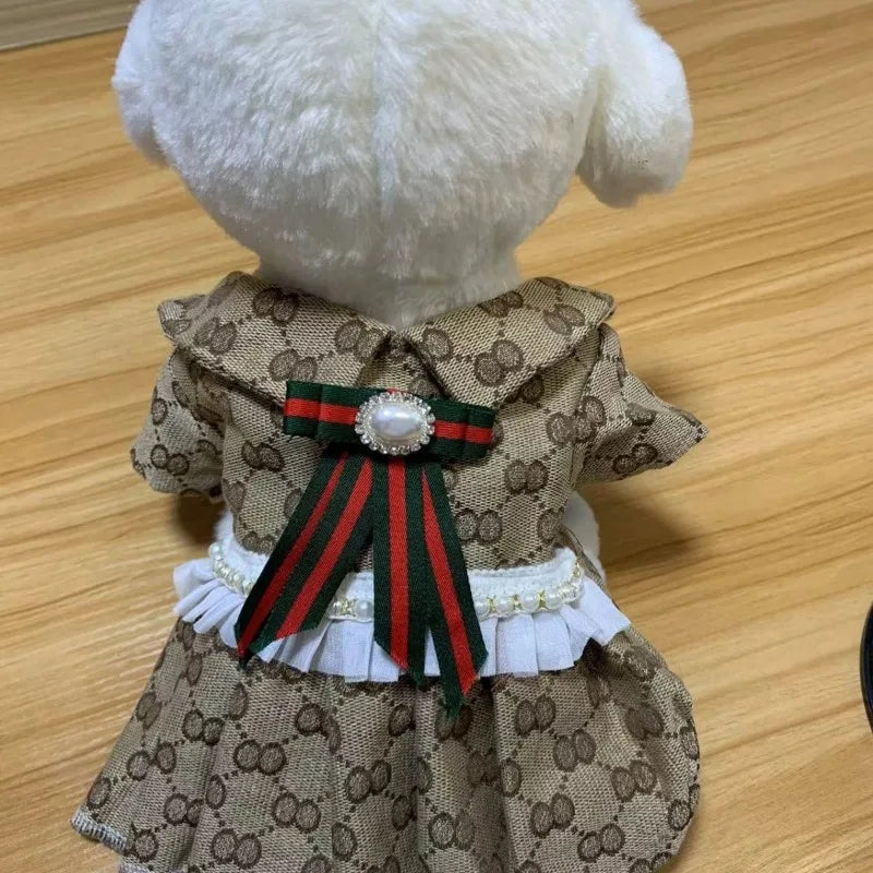 Pet Spring Clothing for Small and Medium-sized Dog Dress