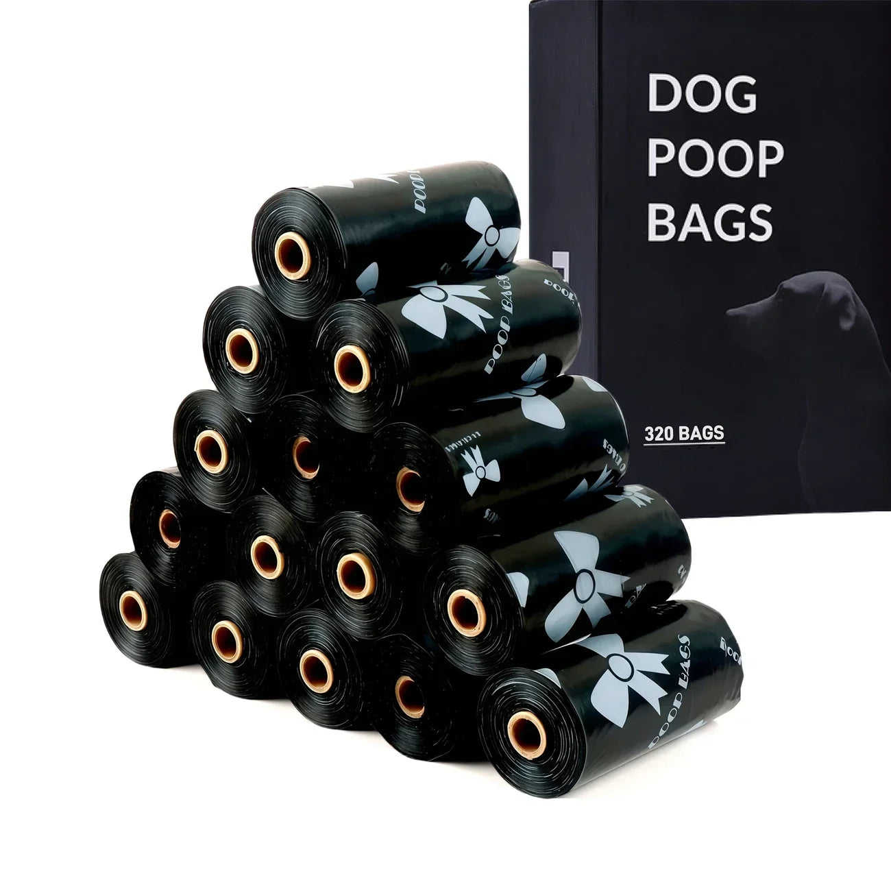 180 Count Super Thick Dog Poop Bags