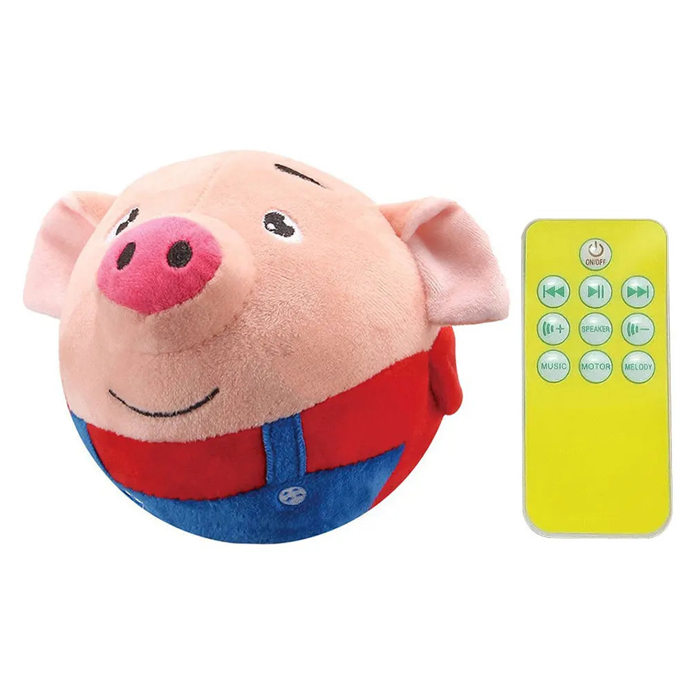 Electronic Pet Toy Music Vibration Bouncing Jump Ball