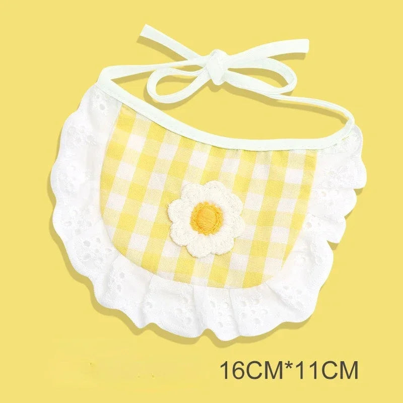 One Piece Cute Cat And Dog Bibs