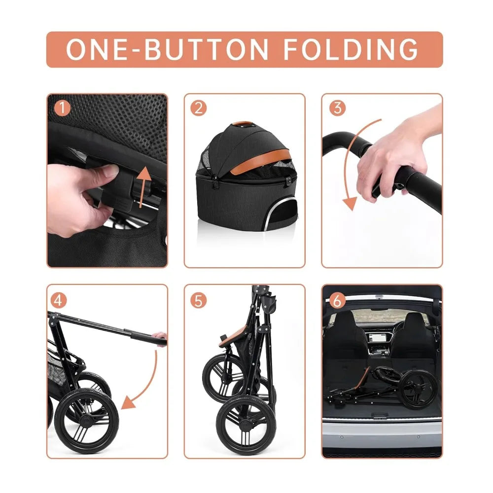 Dog Stroller for Medium Small Dogs