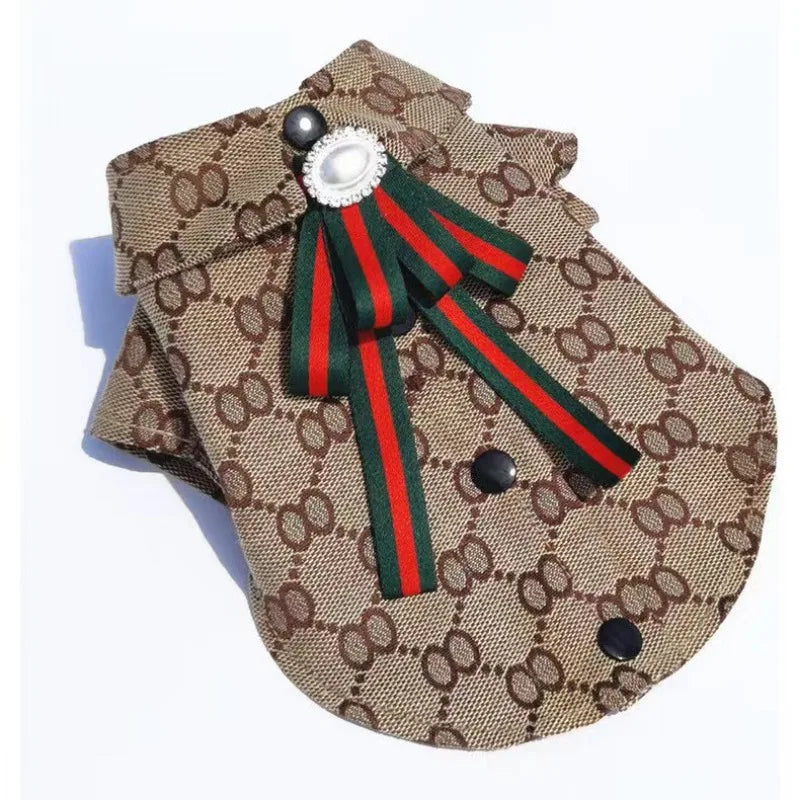 Pet Spring Clothing for Small and Medium-sized Dog Dress
