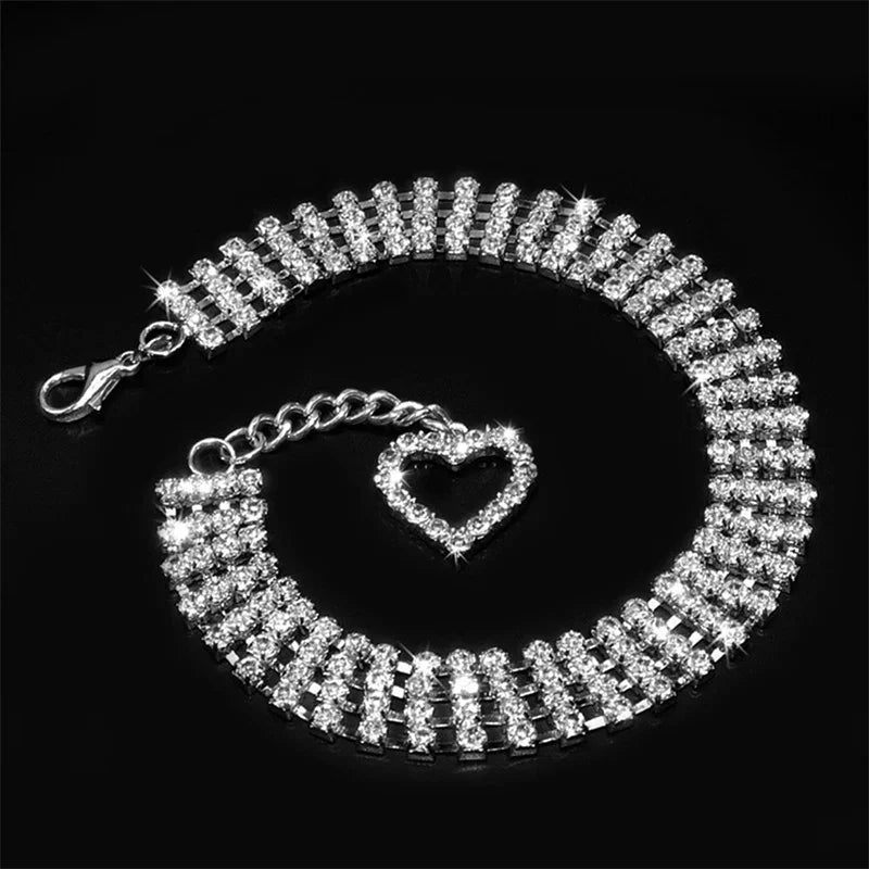 Bling Rhinestone Dog Collar