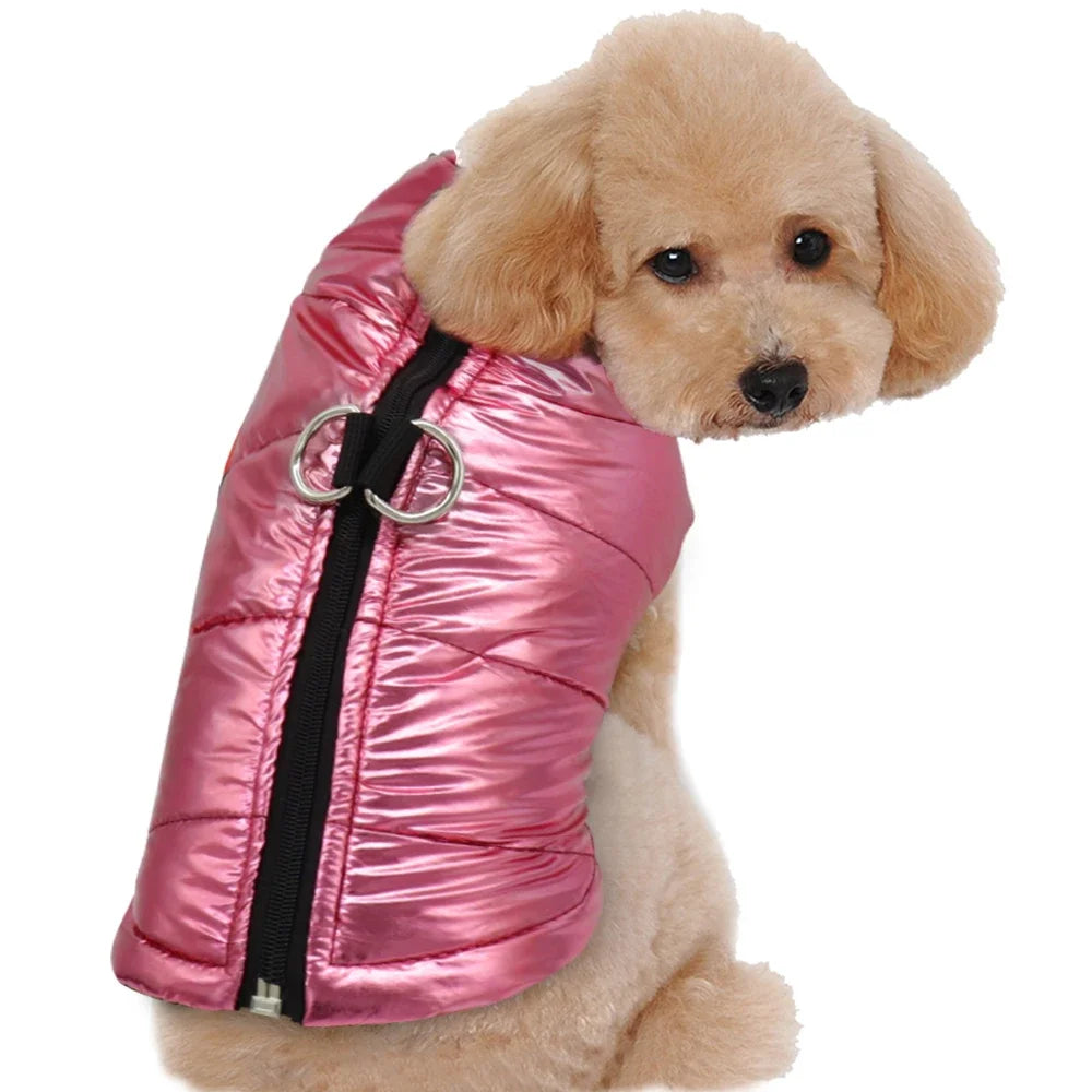 Small Dogs Waterproof Winter Warm Vest