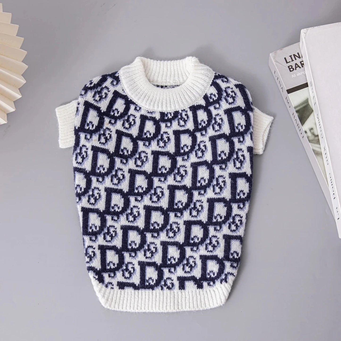 Winter Luxury Pet Sweater High Elastic Double Layer