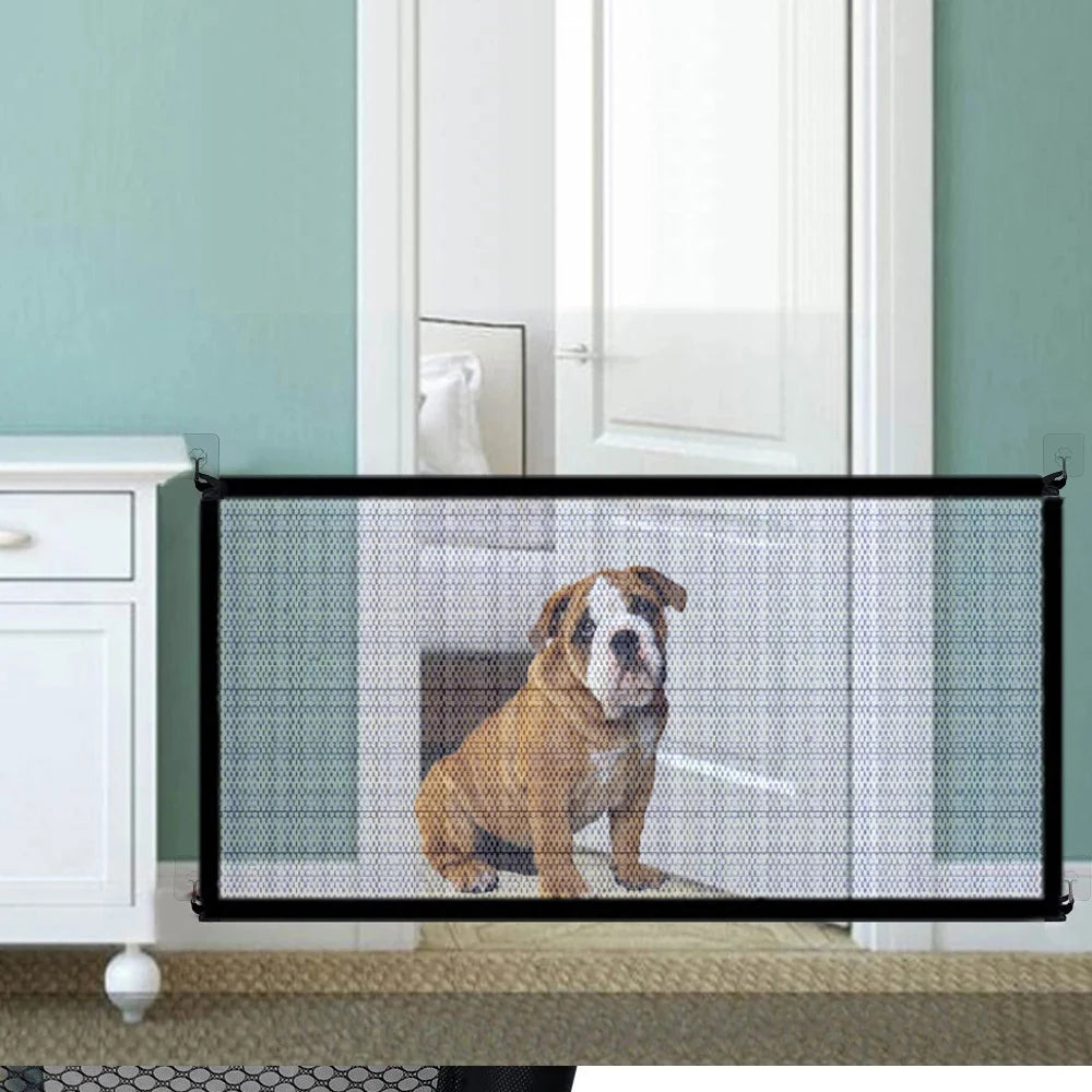 Pet Barrier Fences Pet Play Dog Safety Fence for Stairs Doorways Indoor and Outdoor
