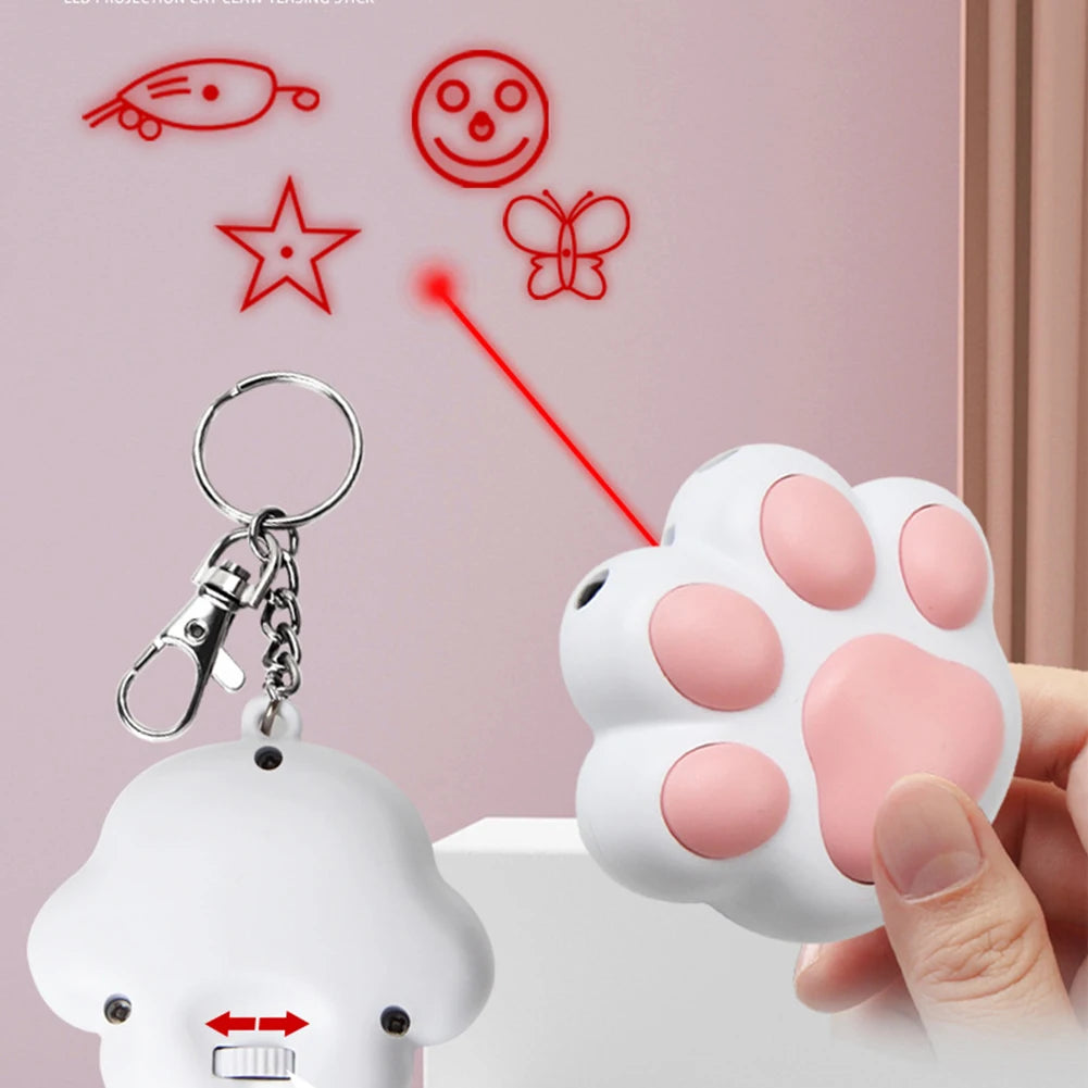 Interactive Funny Kitten Training Laser Toy