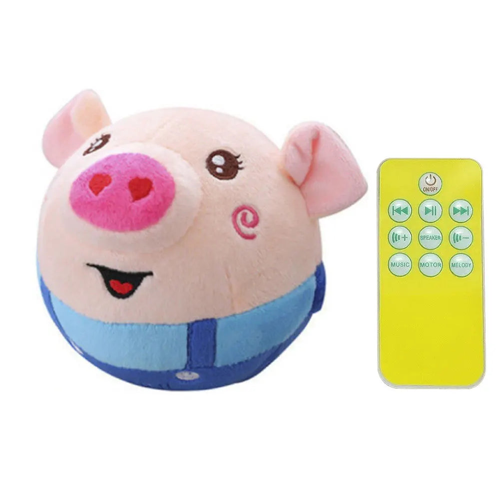 Electronic Pet Toy Music Vibration Bouncing Jump Ball