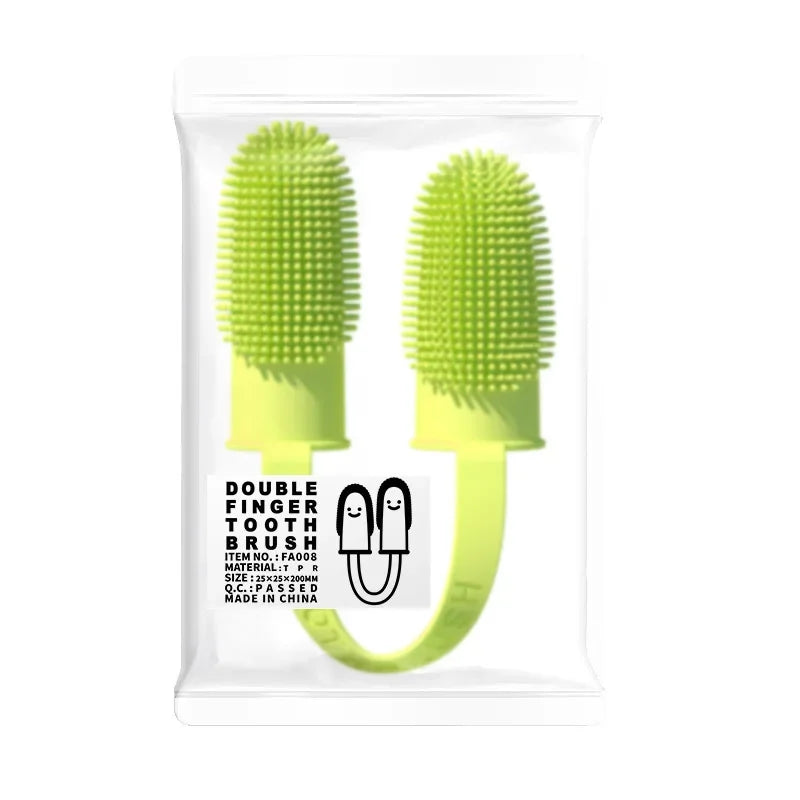Cleaning Finger Toothbrush for Dogs