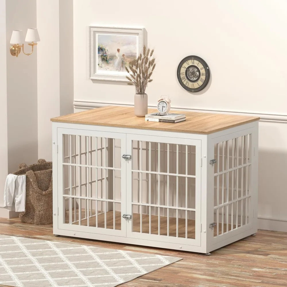 Rustic Heavy Duty Dog Crate Furniture