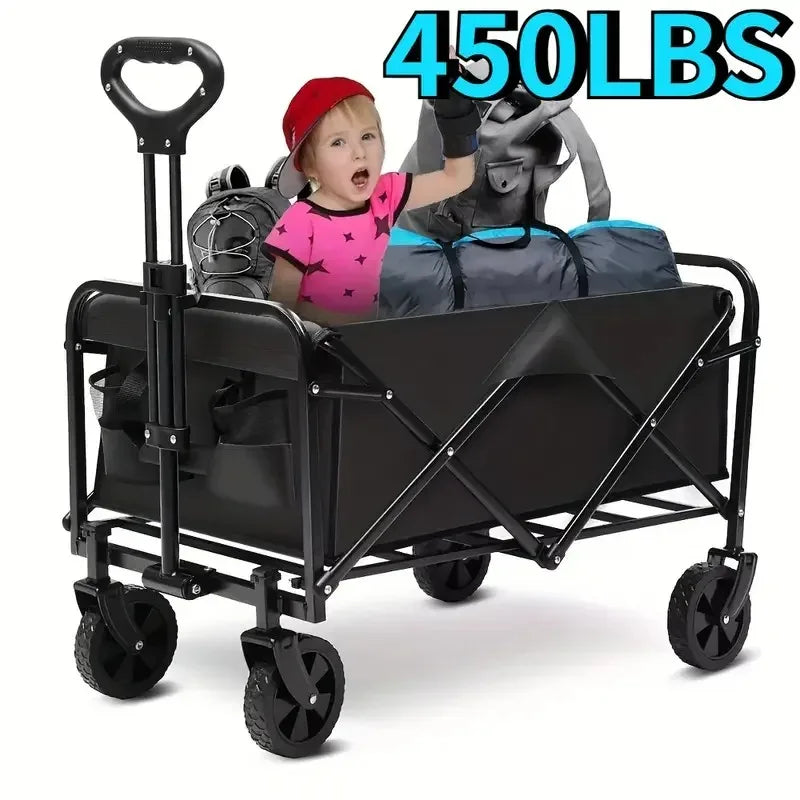 Wagon Cart Fordable Heavy Duty Utility Cart for Supplies