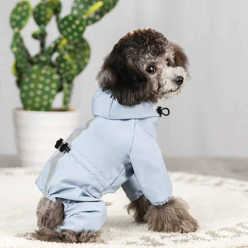 Pet Supplies Four-Legged Raincoat Waterproof