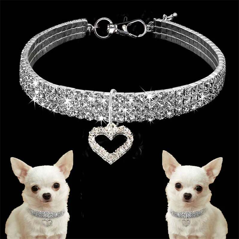 Bling Rhinestone Dog Collar