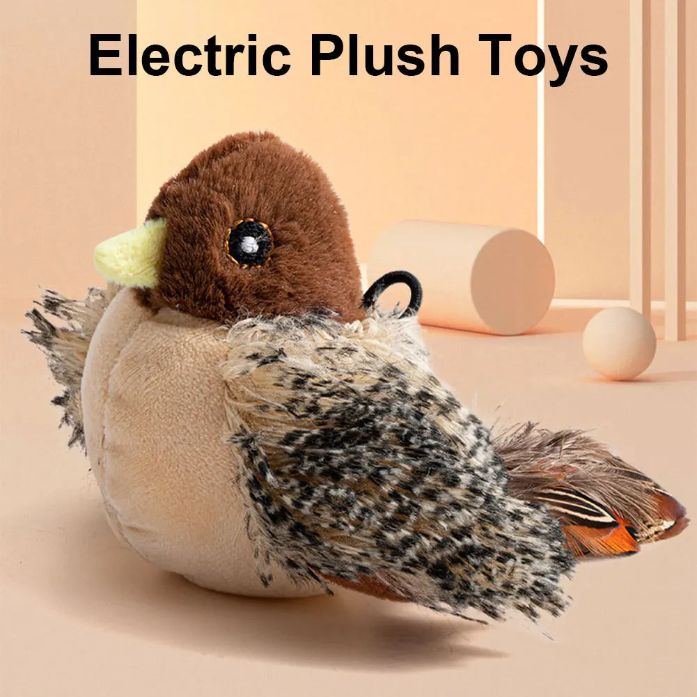 Interactive Cat Flying Bird Toy